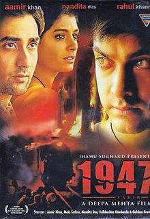 1947 Earth, Aamir Khan, Rahul Khanna, Nandita Das, 1998