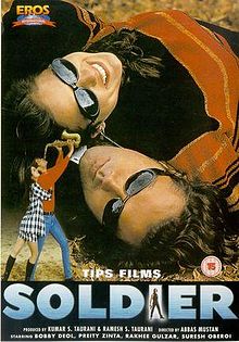 Soldier, Bobby Deol, Preity Zinta, 1998