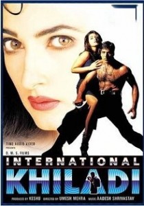 International Khiladi, Akshay Kumar, Twinkle Khanna, Rajat Bedi, 1999