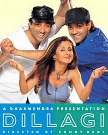 Dillagi, Sunny Deol, Bobby Deol, Urmila Matondkar, Preity Zinta, 1999