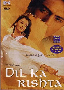 Dil Ka Rishta, Arjun Rampal, Aishwarya Rai, Priyanshu Chatterjee, Isha Koppikar, Raakhee, Paresh Rawal, 2003