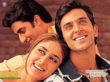 Main Prem Ki Diwani Hoon, Hrithik Roshan, Kareena Kapoor, Abhishek Bachchan, 2003