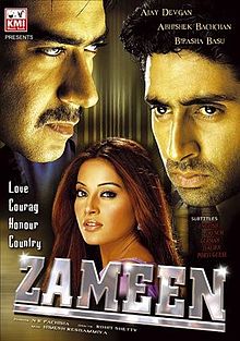 Zameen, Ajay Devgan, Abhishek Bachchan, Bipasha Basu, 2003