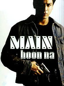 Main Hoon Na, Shahrukh Khan, Sushmita Sen, Sunil Shetty, Amrita Rao, Zayed Khan, Kiron Kher, Naseeruddin Shah, Kabir Bedi, Satish Shah, Boman Irani, Bindu, Murli Sharma, Rakhi Sawant, 2004