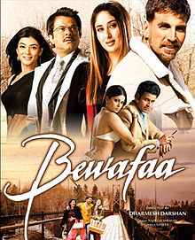 Bewafaa, Akshay Kumar, Sushmita Sen, Kareena Kapoor, Shamita Shetty, Anil Kapoor, Manoj Bajpai, 2005