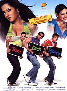 Tom Dick And Harry, Jimmy Shergill, Dino Morea, Anuj Sawhney Celina Jaitley, Kim Sharma, 2006