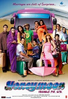 Honeymoon Travels Pvt. Ltd., Shabana Azmi, Boman Irani, Amisha Patel, Sandhya Mridul, Diya Mirza, Minissha Lamba, Kay Kay Menon, Arjun Rampal, Ranvir Shorey, Raima Sen, Karan Khanna, Vikram Chatwal, Abhay Deol, 2007