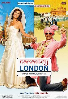 Namastey London, Akshay Kumar, Katrina Kaif, Rishi Kapoor, Upen Patel, Ritesh Deshmukh, Javed Sheikh, Clive Standen, Nina Wadia, 2007