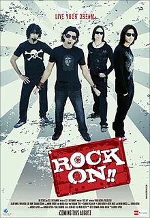 Rock On!!, Arjun Rampal, Farhan Akhtar, Prachi Desai, Luke Kenny, Purab Kohli, Koel Purie, Shahana Goswami, Nicolette Bird, 2008