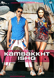 Kambakkht Ishq, Akshay Kumar, Kareena Kapoor, Aftab Shivdasani, Amrita Arora, Javed Jaffrey, Kirron Kher, Boman Irani, 2009