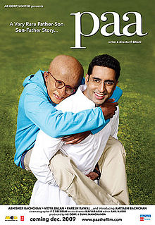 Paa, Amitabh Bachchan, Abhishek Bachchan, Vidya Balan, Paresh Rawal, 2009