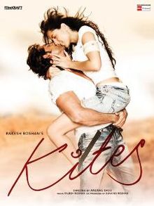 Kites, Hrithik Roshan, Kangana Ranaut, Bárbara Mori, Kabir Bedi, Nick Brown, 2010