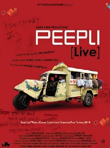 Peepli Live, Omkar Das Manikpuri, Raghuveer Yadav, 2010
