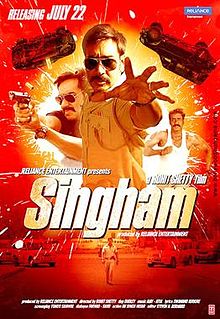 Singham, Ajay Devgn, Kajal Aggarwal, Prakash Raj , 2011
