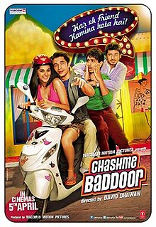 Chashme Baddoor, Ali Zafar, Siddharth, Taapsee Pannu, Divyendu Sharma , 2013