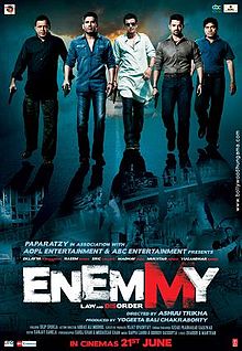 Enemmy, Mithun Chakraborty, Sunil Shetty, Mahakshay Chakraborty, Kay Kay Menon, Johnny Lever, Mahesh Manjrekar, Yuvika Chaudhary , 2013