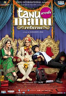 Tanu Weds Manu Returns, R. Madhavan, Kangana Ranaut, 2015