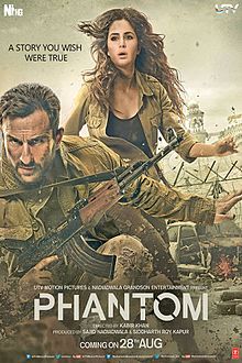 Phantom, Saif Ali Khan, Katrina Kaif, 2015