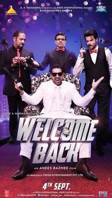Welcome Back, John Abraham, Shruti Hassan, Anil Kapoor, Nana Patekar, Paresh Rawal, Dimple Kapadia, 2015