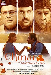 Chinar Daastaan-E-Ishq, Faisal Khan, Inayat Sharma, Dalip Tahil, Shahbaz Khan, 2015