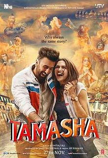 Tamasha, Deepika Padukone, Ranbir Kapoor, 2015