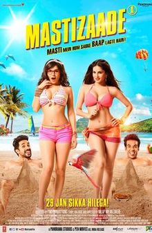 Mastizaade, Sunny Leone, Tusshar Kapoor, Vir Das, Shaad Randhawa, Gizele Thakral, Riteish Deshmukh, Suresh Menon, 2016