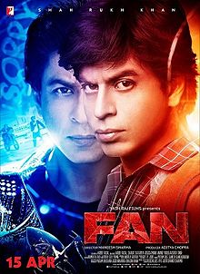 Fan, Shah Rukh Khan, Waluscha de Sousa, Shriya Pilgaonkar, 2016