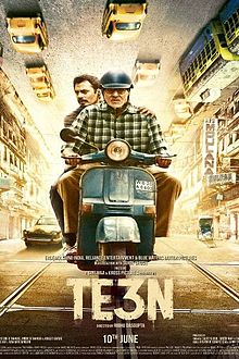 Te3n, Amitabh Bachchan, Vidya Balan, Nawazuddin Siddiqui, 2016