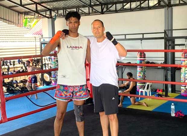 Babil Khan begins training in Muay Thai in Thailand for his next project, , 2026