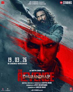 Dhurandhar: The Revenge, Ranveer Singh
Sanjay Dutt
Akshaye Khanna
Arjun Rampal
R. Madhavan
Sara Arjun, 2026